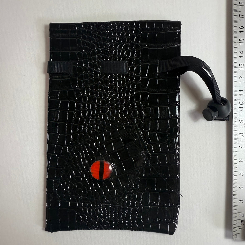 Bolso Ojo de Dragón Rojo