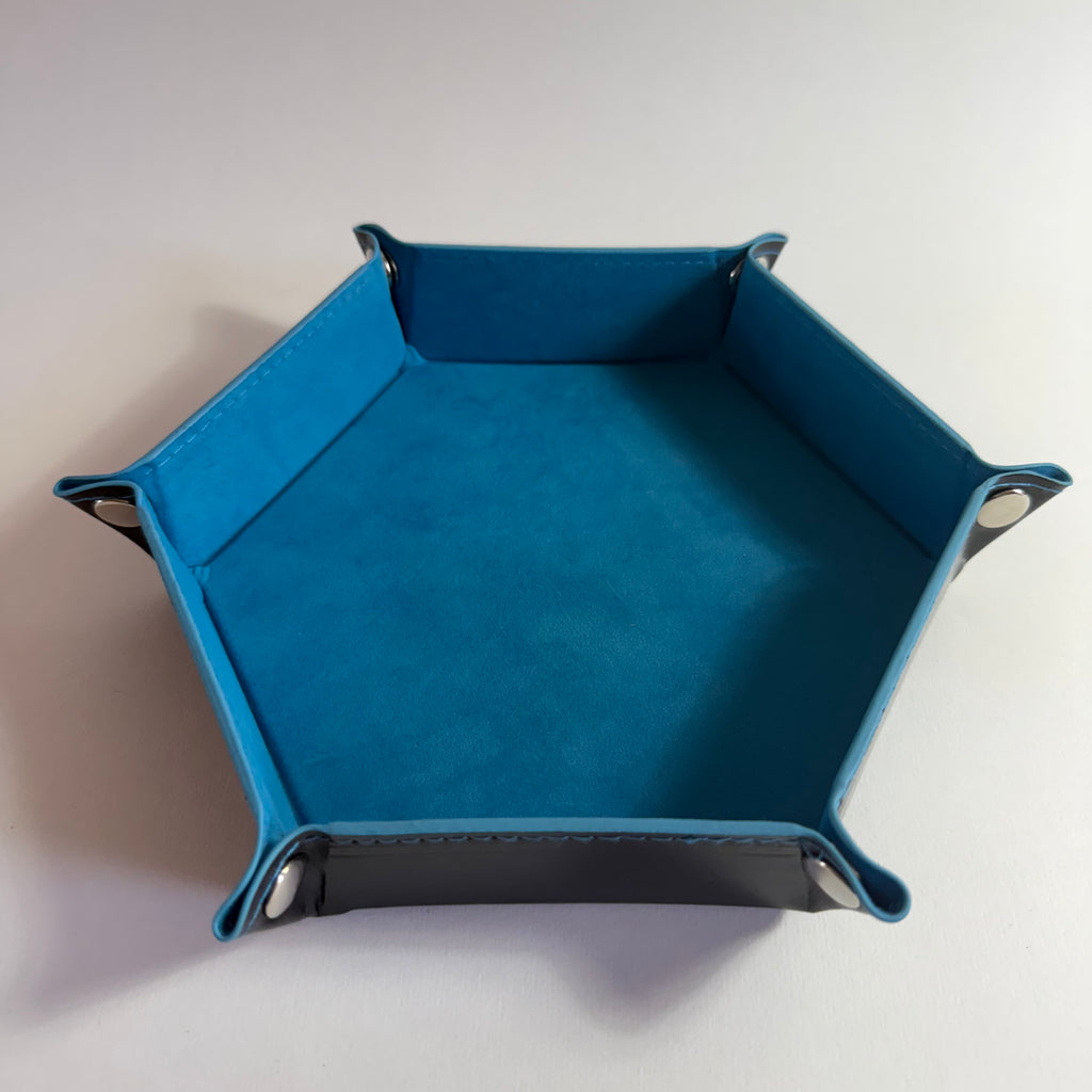 Plateau à dés standard bleu clair