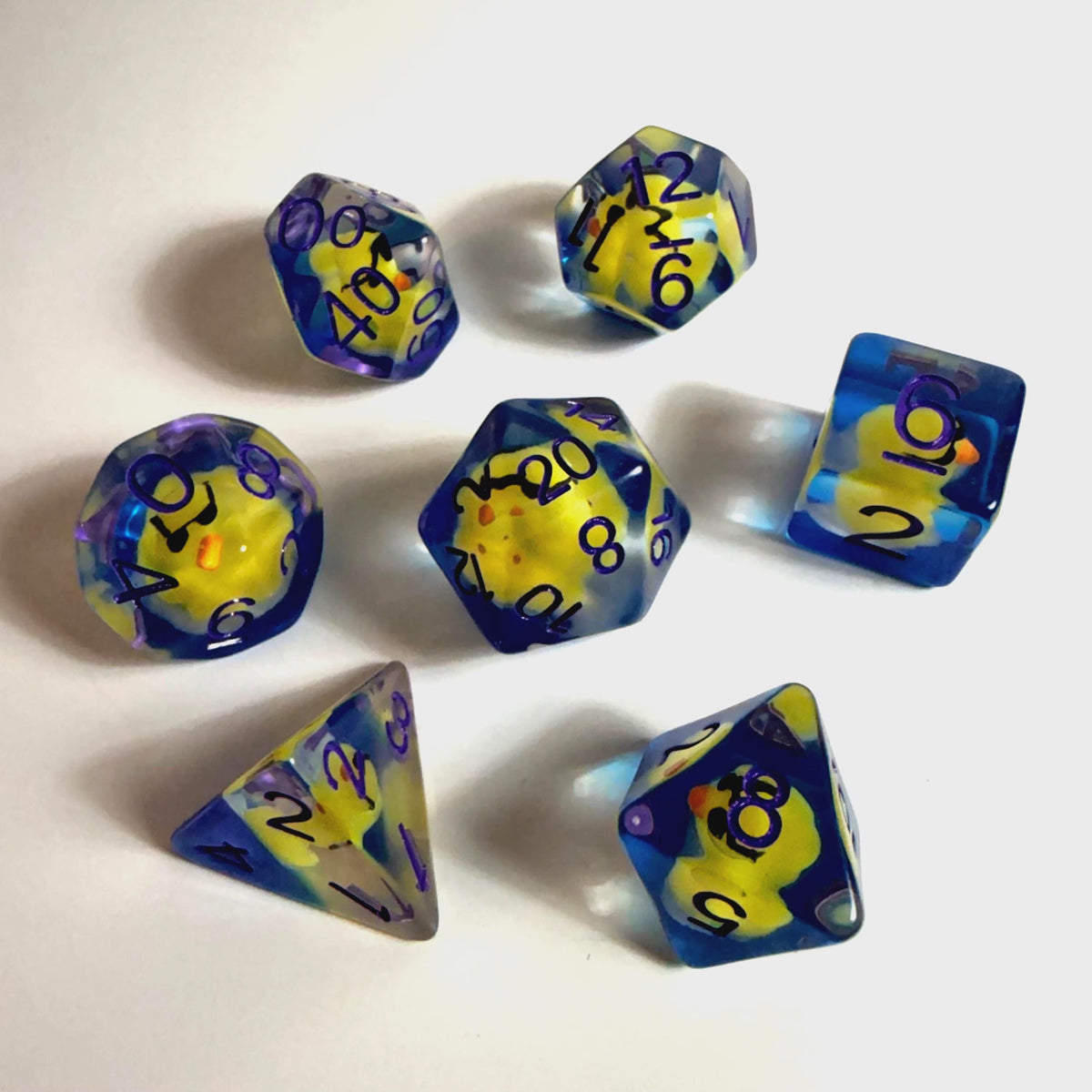Inclusion Acrylic Dice
