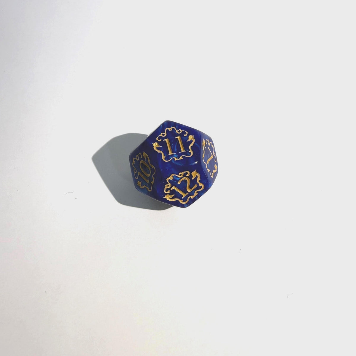 Set di dadi in acrilico Royal Blue Mystic